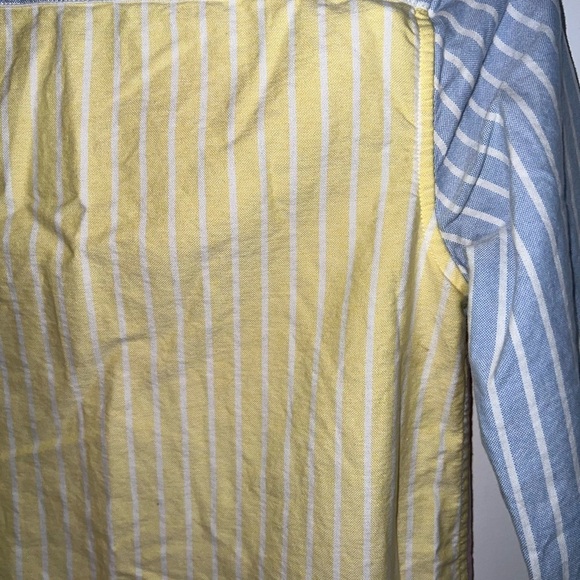 Ralph Lauren Kids' Cotton Oxford Fun Shirtdress In White Multi - Picture 10 of 13